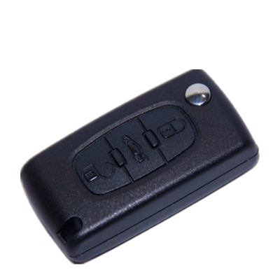 QKY002014 FOR Peugeot 0523 ASK 3 Button remote key 433MHZ  PCF7941