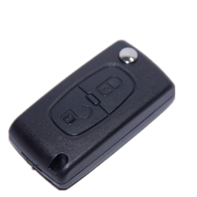 QKY002015 FOR Peugeot 0523 ASK 2 Button remote key 433MHZ  PCF7941