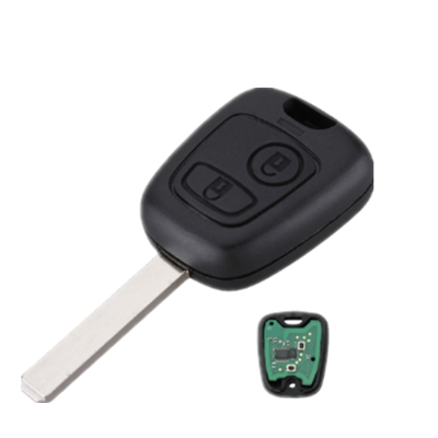 QKY002025 Peugeot 307 Remote Key 2 Button 433MHz Without Groove ID46 7961