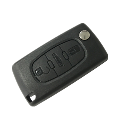 QKY002027 for Peugeot 307 Remote Key 3 Button 433MHz ASK CE0536 2006-2010