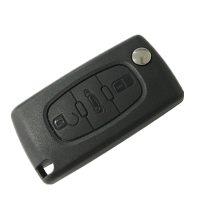 QKY002030 for Peugeot 307 308 408 Remote Key 3 Button 433MHz CE0536 2011-2013 FSK