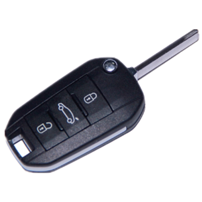 QKY002031 Remote Key for PEUGEOT 508 3 Button 433MHZ with ID46 CHIP