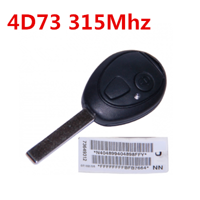QKY004005 for BMW mini 2 button Remote Key 315mhz ID33