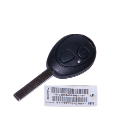 QKY004048 for BMW 2 button Remote Key 433mhz 4D73 Chips: ID33（PCF7931)