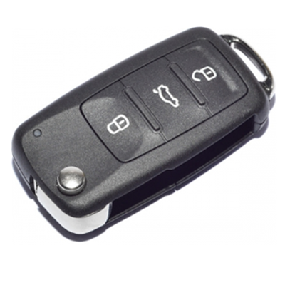 QKY006041 for Volkswagen Skoda 3 Button remote control key 433MHZ 3T0 837 202H