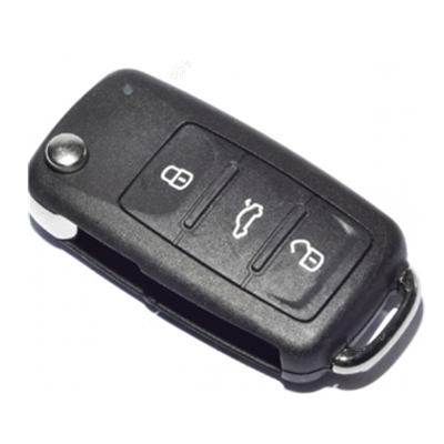 QKY006043 Remote Key 3 Button 434MHZ for VOLKSWAGEN New Bora Sagitar Touran 5K0 837 202 AJ