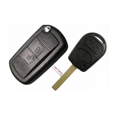QKY007013 for Range Rover Flip style Remote Replace the Remote head Key 44 Chip inside 433Mhz