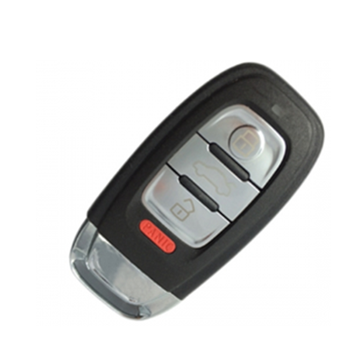 QKY009004 for Audi A6L.A4L.Q5.S5.RS5.A7.A8L 3+1Button Smart Key PANIC 868MHZ
