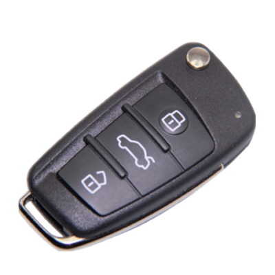 QKY009032 for Audi A4 3 Button Smart Key 8EO 837 220 Q 433MHz 48 Chip
