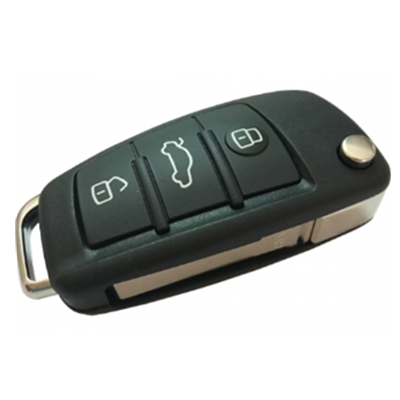 QKY009039 for Audi TT A3 Remote Key 3 Button 433 MHz ID48 8P0 837 220 D