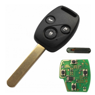 QKY011028 2003-2007 for Honda Remote Key 3 Button and Chip Separate ID8E 433 MHZ Fit ACCORD FIT CIVIC