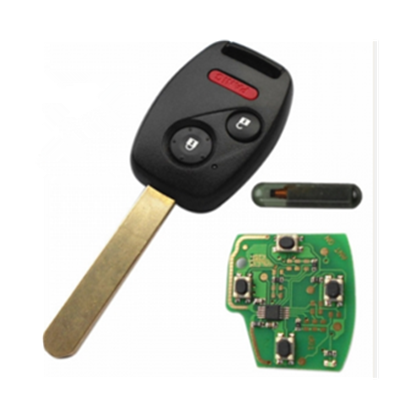 QKY011033 2003-2007 for Honda Remote Key 2+1 Button and Chip Separate ID13 315 MHZ Fit ACCORD FIT CIVIC