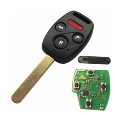 QKY011034 2003-2007 for Honda Remote Key 3+1 Button and Chip Separate ID48 315MHZ Fit ACCORD FIT CIVIC