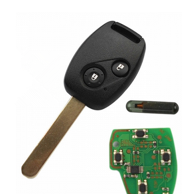 QKY011036 2003-2007 for Honda Remote Key 2 Button and Chip Separate ID48 313.8MHZ Fit ACCORD FIT CIVIC