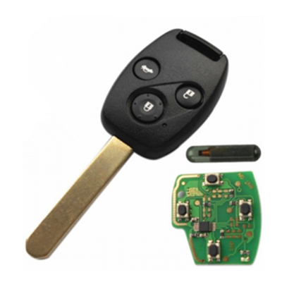 QKY011044 2003-2007 for Honda Remote Key 3 Button and Chip Separate ID13 315MHZ Fit ACCORD FIT CIVIC