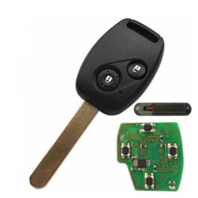 QKY011047 2003-2007 for Honda Remote Key 2 Button and Chip Separate ID48 315MHZ Fit ACCORD FIT CIVIC