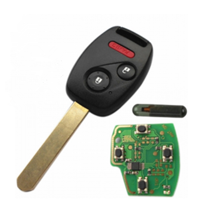 QKY011048 2003-2007 for Honda Remote Key 2+1 Button and Chip Separate ID48 315 MHZ Fit ACCORD FIT CIVIC