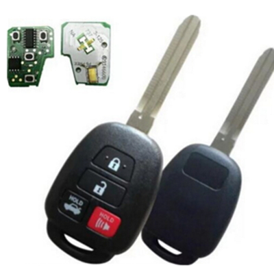 QKY013019 for Toyota Remote Key 3+1 Button 314Mhz FCCID HYQ12BDM G Chip