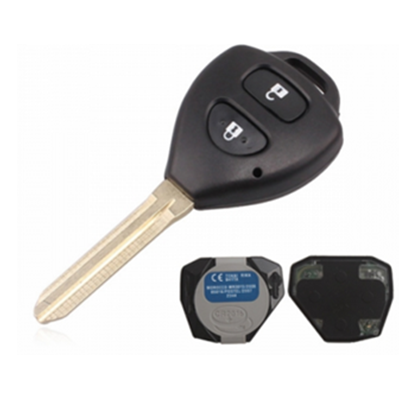 QKY013034 for Toyota 2 button Remote Key (Tokai) 433MHz,4D-67 chip inside