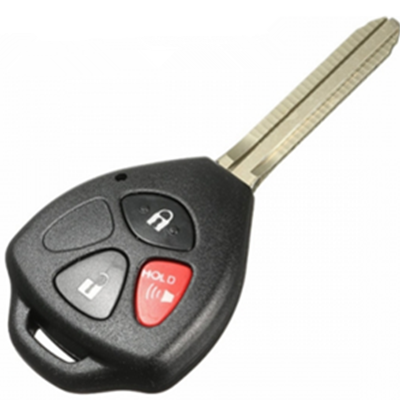 QKY013037 for Toyota RAV4 3 button Remote Key (USA) 314.4Mhz,67Chip