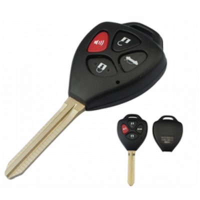 QKY013038 for Toyota Camry 4 button Remote Key(USA) 314.4MHz,4D-67 Chip HYQ12BBY