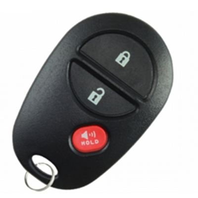 QKY013041 2+1 button for toyota remote key 315mhz FCCID GQ43VT20T