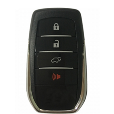 QKY013045 For Toyota Fortuner 3+1button smart card(Tokai Riki) 312Mhz and 314.3Mhz BM1ET