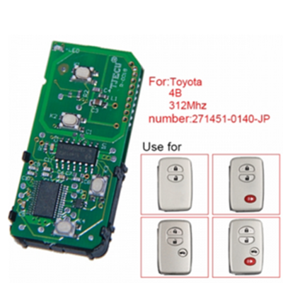 QKY013056 Smart Card Board 4 Key 312 Frequency Number 271451-0140-JP for Toyota