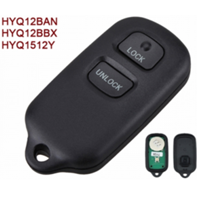 QKY013079 for Toyota 2+1 button Remote control(USA) 314.4MHZ HYQ12BBX