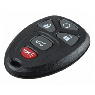 QKY016008 for Buick 5 Button remote key 315MHz ID OUC60221