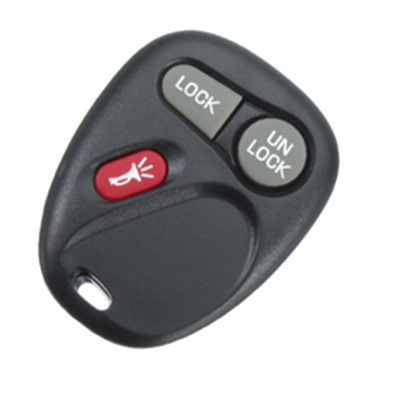 QKY017031 for Chevrolet 2+1 button Remote control (314.6MHz FCC ID AB00204T)