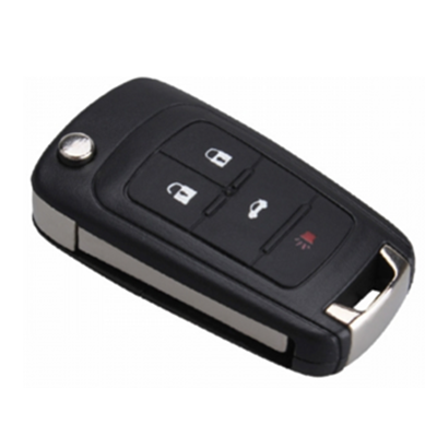 QKY017035 for Chevrolet Cruze 4 button remote Flip key 433MHZ ID46