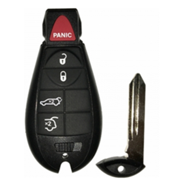 QKY024029 for Chrysler JEEP DODGE 4+1 button 433MHZ Smart Remote Key FCCID: M3N5WY783X