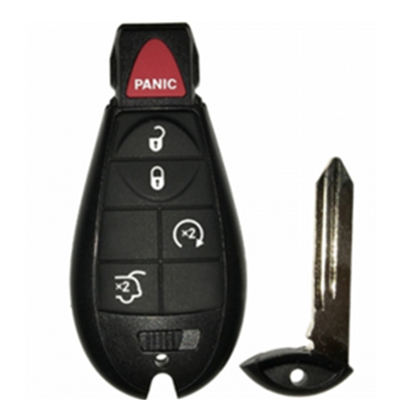 QKY024030 for Chrysler JEEP DODGE 4+1 button 433MHZ Smart Remote Key FCCID: M3N5WY783X