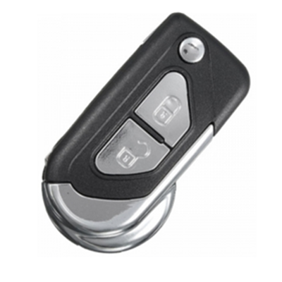 QKY027025 Original for Citroen Flip Remote Key 2 Button 434MHZ ID46(0523)