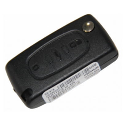 QKY027026 Original for Citroen Flip Remote Key 3 Button ID46 433MHZ(Without Groove )