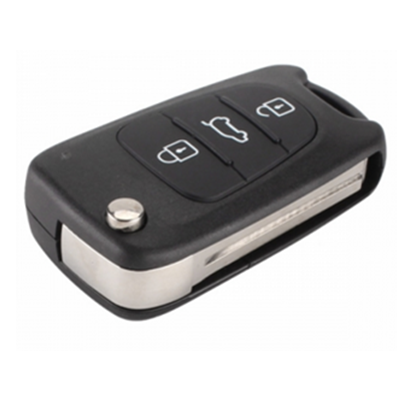 QKY028011 For Hyundai IX35 3 button Flip Key(433MHz)