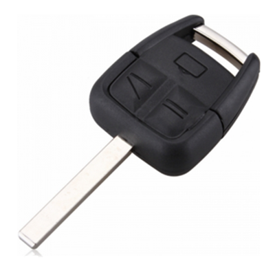 QKS019011 Remote Key Shell Case Housing for Opel Vauxhall Vectra Astra Zafira Replacement 3 Buttons